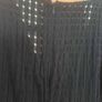 Black Short-Sleeved Midi Dress Image 6