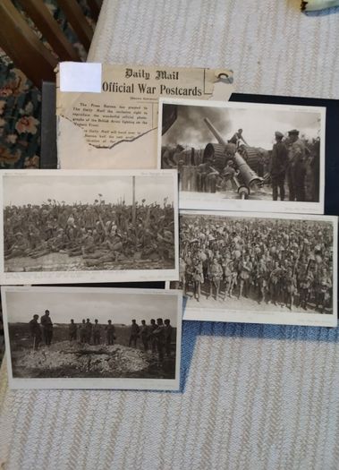 Four  War   Postcards
