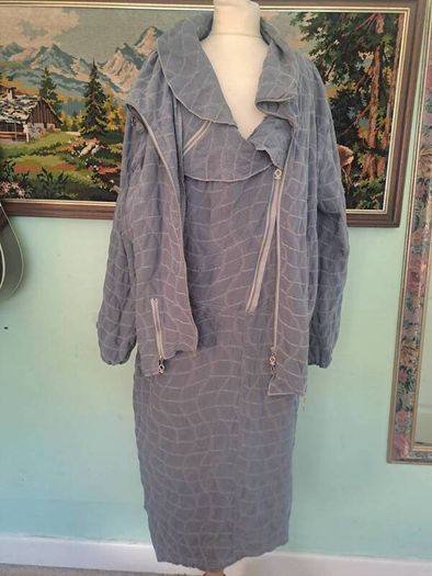 My soul designer grey turtleneck jacket
