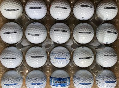 20 used Callaway Supersoft golf balls