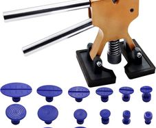 Car Dent Puller Kit with 18 Dent Puller Tabs