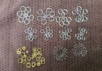 NEW - Set of 90 Elastic Baitbands for Carp fishing in 5 sizes - Carp Tench Bream Roach Feeder Method