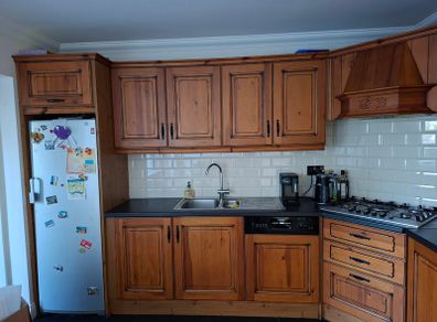 Solid timber kitchen