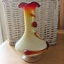 Vibrant stunning art glass vase Murano style Image 3