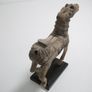 19th Century Antique Carved Wood Carnival Carousel Horse on Plinth Image 7