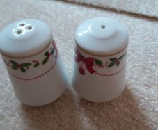 Christmas salt and pepper...REDUCED TO