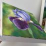 Iris, Oil painting rolled canvas Image 2
