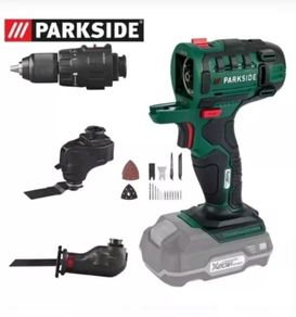 Parkside X20V Cordless 4 In 1 Combi Tool Accessories Set. Parkside X20V Cordless Circular Skill Saw Cutting Blades. Parkside X20V Cordless 4 In 1 Combi Tool Accessories Set. Closing down sale - all must go!