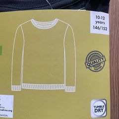 sweatshirt navy colour 10-12 y brand new