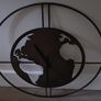 Clock in the shape of the world - needs attention Image 2