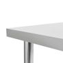 Kitchen Work Table 120x60x85 cm Stainless Steel Image 5