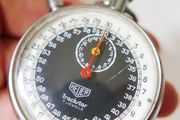 Vintage Heuer Trackstar Timer Stopwatch-works well