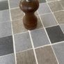 Vintage wooden small salt and pepper set Image 3