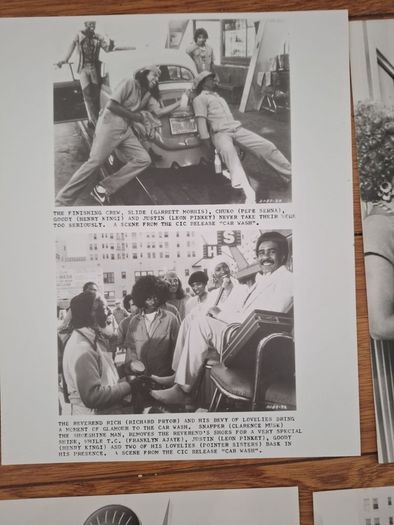 Car Wash 1976 Press Kit Richard Pryor
