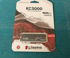 1TB Kingston Kc3000 Nvme M.2 Ssd