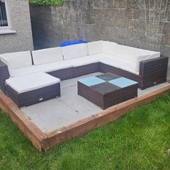 Rattan garden set