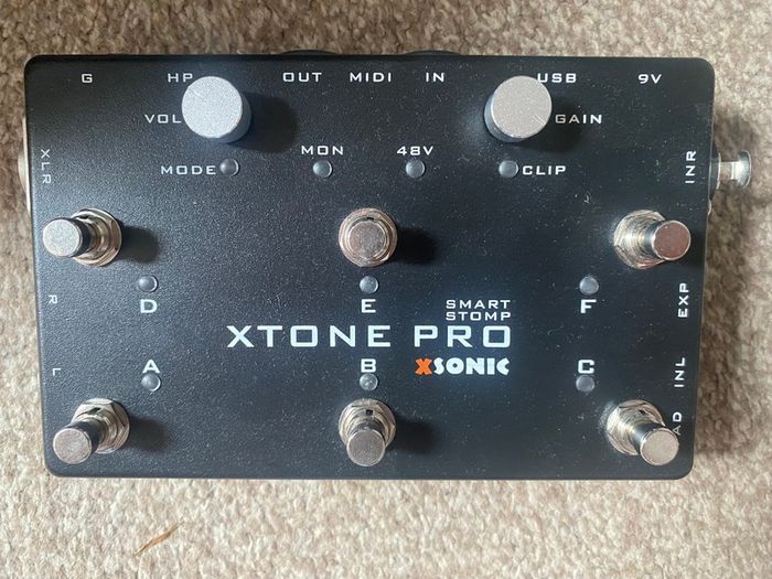 XTone Pro - USB Audio MIDI Interface / Foot Pedal