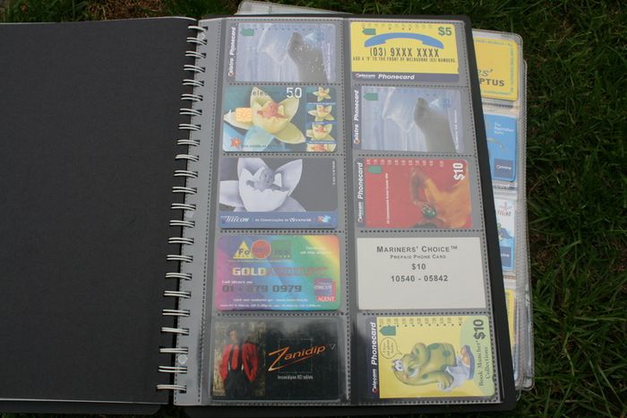 Vintage Call Cards collection of  over 300  international calling cards