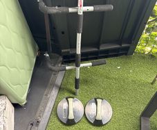 Pull up bar and twistie push up handles want gone asap