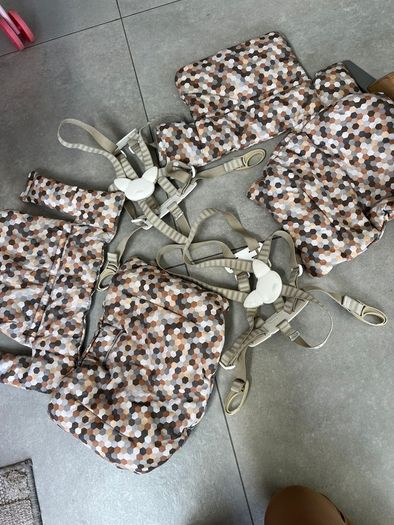 Stokke Tripp Trapp chair with babyset and harness