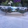 Viner's Quatrefoil Art Deco Footed Sterling Silver Dish(338 grams) Image 2