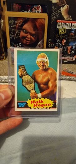 WWF Hulk Hogan #16 Topps 1985 Canadian Rookie Card