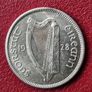 Ireland  1928 Silver Shilling 1s Coin Image 2