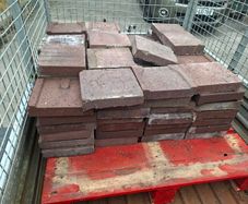Heater Bricks. For garden feature.Large quantity. 130+.