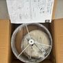Country Style Ceiling Light Grey 30 cm - Drum Image 2