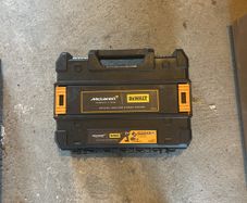 Dewalt McLaren box with charger
