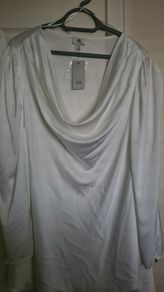 River Island Cow Neck Top Size 26 Nwt