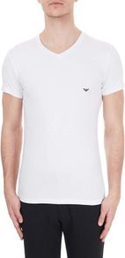 Emporio Armani men's T-shirt, 110810CC729, white, size L