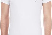 Emporio Armani men's T-shirt, 110810CC729, white, size L