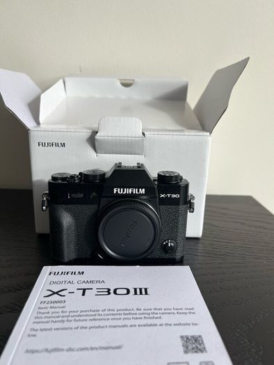 Fujifilm X-T30 III Body  Black, Boxed, Like New