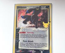 Umbreon Gold Star from the Celebrations Classic