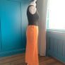 Ruched one shoulder black top. Size S Image 2