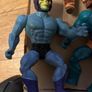 Vintage 80s Action Figure Lot MOTU Skeletor Merman, Rock Lords Granite, Super Naturals Hologram Image 3