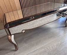 Mirrored coffee table