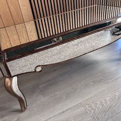 Mirrored coffee table
