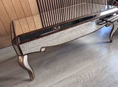 Mirrored coffee table