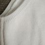 Zara white fine knit top uk 8-10 Image 6