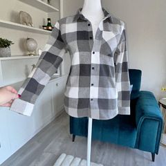 Brand New Black & White Checkered Shirt from Primark  Age UK 11-12 Yrs / EU 152cm