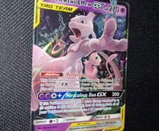 Pokemon Card : Mewtwo&mew gx tagteam