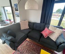 Navy Couch