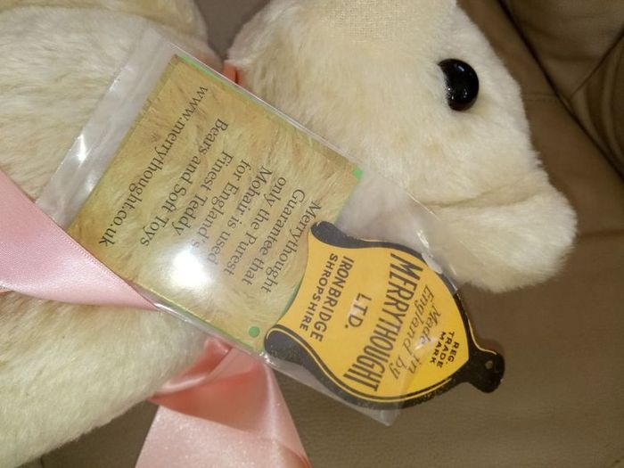 Merry Thought Collectors Alpha Farnell Teddy Bear