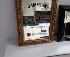jameson whiskey pub mirror