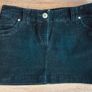 Pimkie Black Corduroy Mini Skirt UK 10 Image 2