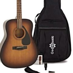 Yamaha F310 Acoustic, Sunburst with Accessory Pack