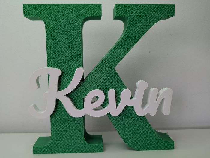 Personalized Initial Name Sign