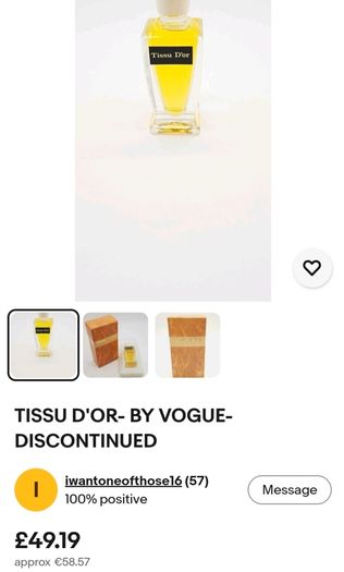 Selection of vintage fragrance